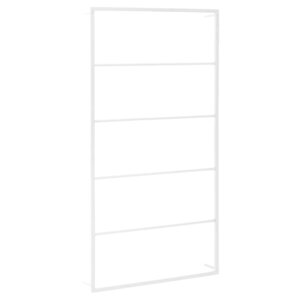 vidaXL Porte-serviettes Blanc 60x10x116 cm Acier