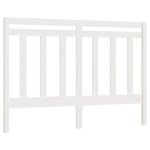 vidaXL Tête de lit Blanc 141x4x100 cm Bois massif de pin