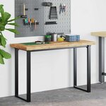 vidaXL Dessus de bureau fini à l'huile 140x60x4cm bois d'acacia massif