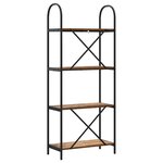 vidaXL Étagère Bois ancien 60 x 30 x 146 cm Bois d'ingénierie