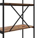 vidaXL Étagère Bois ancien 80 x 30 x 183 cm Bois d'ingénierie