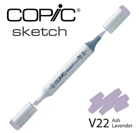 Marqueur à l'alcool Copic Sketch V22 Ash Lavender