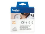 DK-11219 Etiquettes rondes pré-découpées (1200) Ø12mm BROTHER