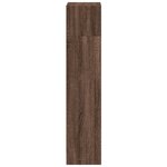 vidaXL Bibliothèque chêne marron 40x24x109 cm bois d'ingénierie