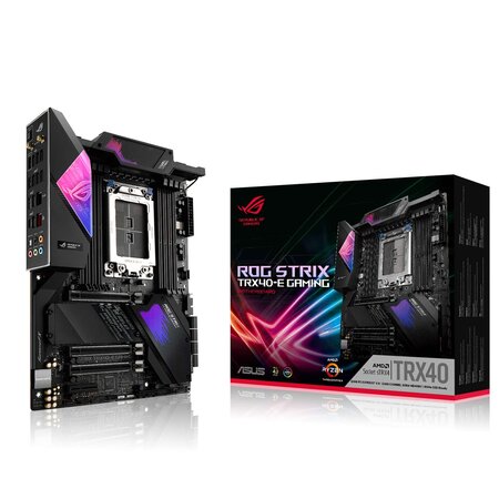 Asus rog strix trx40-e gaming amd trx40 socket strx4 atx