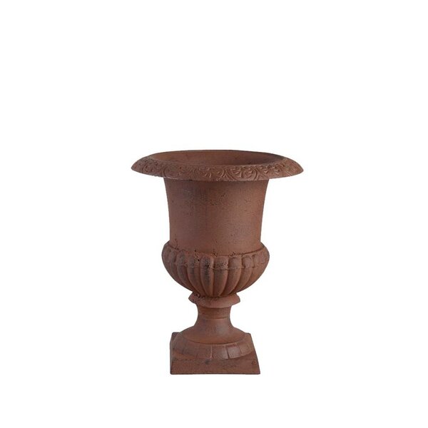 Vase médicis en fonte hauteur 23 cm