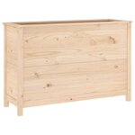 vidaXL Lit surélevé de jardin 119 5x40x78 cm bois de pin massif