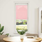 vidaXL Store plissé rose 50x150 cm largeur du tissu 49 4 cm polyester