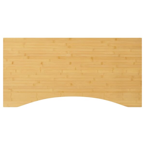 vidaXL Dessus de bureau 100x50x1 5 cm bambou