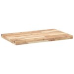 vidaXL Dessus de bureau non traité 60x50x4 cm bois d'acacia massif