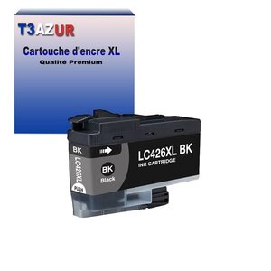 T3AZUR- Cartouche compatible avec Brother LC426 XL pour Brother MFC-J4540DW XL  MFC-J4540DWT Noire