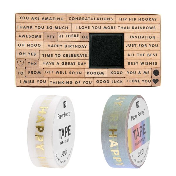 Kit carte d'anniversaire DIY