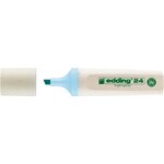 Surligneur 24 Ecoline Bleu pastel 2-5 mm x 10 EDDING