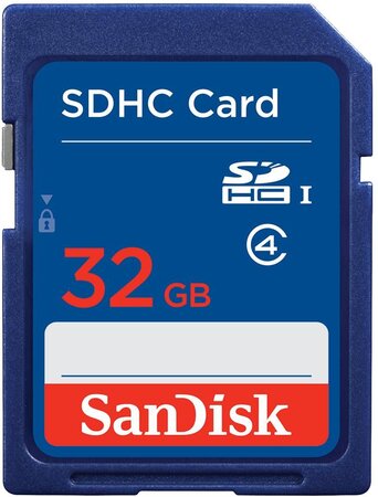 Carte mémoire Secure Digital (SD) Sandisk 32Go SDHC Class4 - La Poste