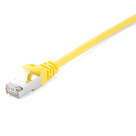 V7 câble réseau blindé cat6 stp 10m jaune