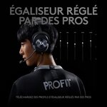 LOGITECH G - Casque Gaming filaire PRO Headset - Noir