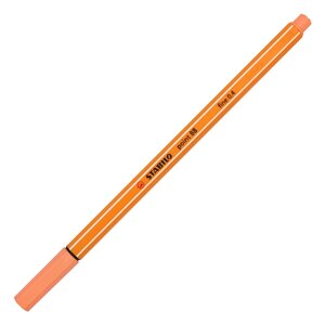 Stylo-Feutre POINT 88 Pointe Fine 0 4 mm Abricot STABILO