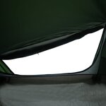 vidaXL Tente de camping tunnel 1 personne vert imperméable