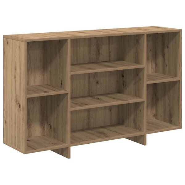 vidaXL Buffet chêne artisanal 120 x 30 x 75 cm Bois d'ingénierie