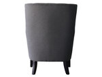 Fauteuil Scandinave Tissu "Duchesse" - 76 x 83 x 100 5 cm - Gris