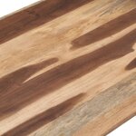 vidaXL Table basse 120x60x40 cm Bois massif