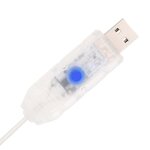 vidaXL Sapin de Noël artificiel escamotable 200 LED blanc 210 cm