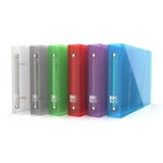 Classeur 2 anneaux Hawaï A5 à l'italienne dos 30 mm couleur aléatoire OXFORD