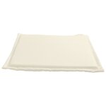 vidaXL Coussins de siège de jardin lot de 2 crème 45x45x2 cm carré