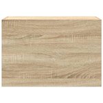 vidaXL Armoire murale de bain chêne sonoma 60x25x40 cm bois ingénierie