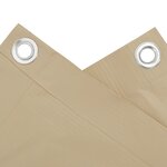 vidaXL Écran de balcon Beige 120x300 cm Tissu Oxford