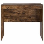 vidaXL Bureau Chêne fumé 90 x 50 x 76 cm Bois d'ingénierie