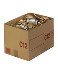 (lot  20 caisses) caisse carton palettisable c avec couvercle 400 x 300 x 150 mm