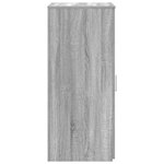 vidaXL Armoire de rangement sonoma gris 50x45x103 5 cm bois ingénierie