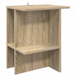 vidaXL Table basse 2 Pièces Chêne Sonoma 40 x 30 x 49 cm