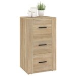 vidaXL Buffet Chêne sonoma 40x33x70 cm Bois d'ingénierie