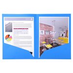 Paquet de 25 chemises Double Poche ROCK''S 210 - double A4 ou A3 - 24x32cm - Bleu x 10 EXACOMPTA