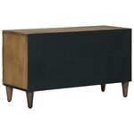 vidaXL Meuble TV Marron 80 x 31 5 x 46 cm Bois de mangue massif