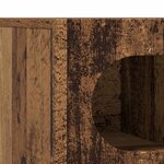 vidaXL Meuble TV Bois ancien 100 x 35 x 40 cm Bois d'ingénierie