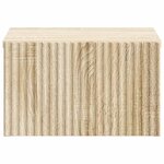 vidaXL Cabinet de chevet mural Chêne Sonoma 33 x 34 5 x 20 cm