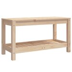 vidaXL Banc de jardin 82 5x35x45 cm bois massif de pin