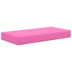 vidaXL Coussin d’assise Rose 80 x 40 x 8 cm 100 polyester