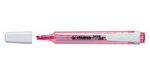 Surligneur de poche SWING COOL Pointe Biseautée 1 - 4 mm Rose STABILO