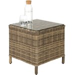 Salon de jardin marron naturel 2108049