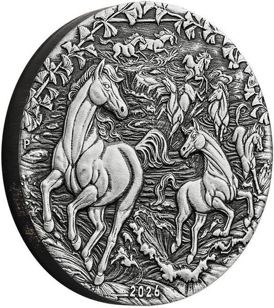 Monnaie YEAR OF THE HORSE Australian Lunar Series III 2 Oz Argent 2$ Australia 2026