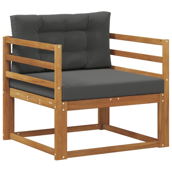 vidaXL Sofa de milieu extérieur Naturel