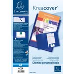 Chemise De Présentation Polypropylène Souple Krea Cover - A4 - Bleu - X 30 - Exacompta