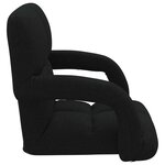 vidaXL Chaise de sol réglable avec accoudoir
