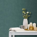 DUTCH WALLCOVERINGS Papier peint simple Vert