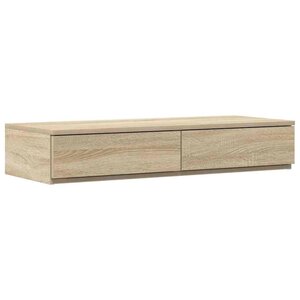 vidaXL Tiroirs de lit avec tiroir Chêne sonoma 80 x 36.5 x 16.5 cm