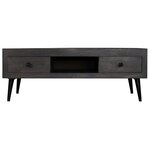 Vidaxl table basse bois solide de manguier 100 x 60 x 35 cm